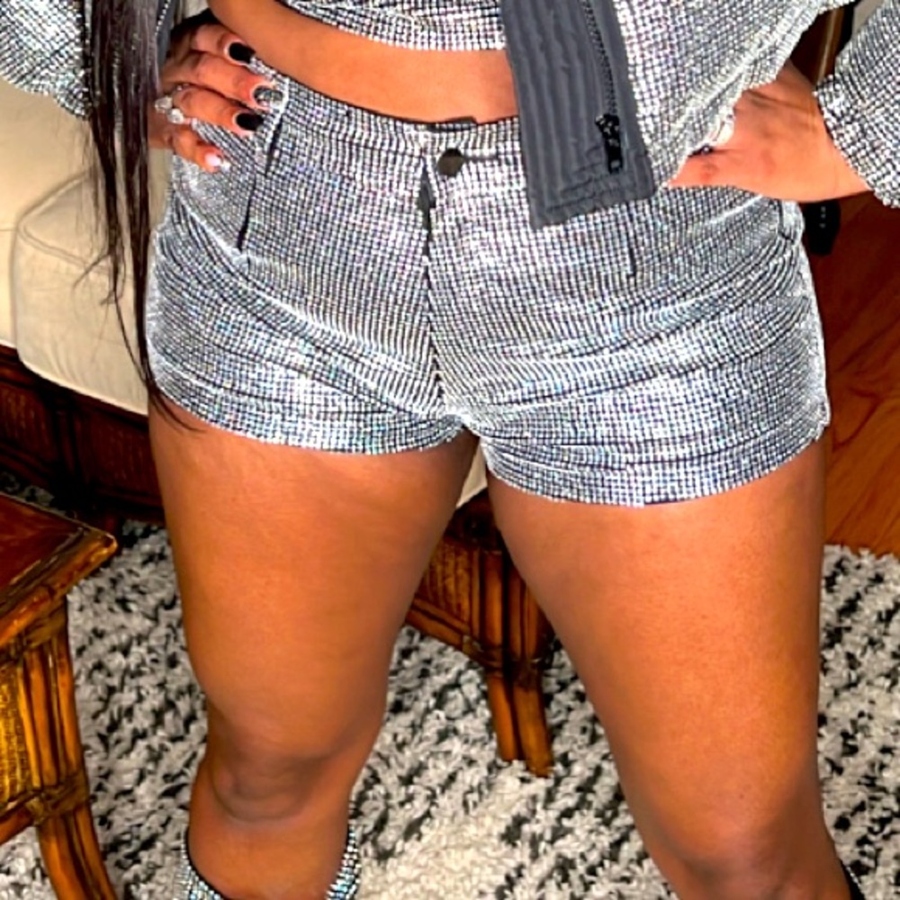Shane Justin bling shorts